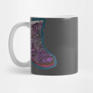 Purple Pop Boot by Jason Hancock Mug